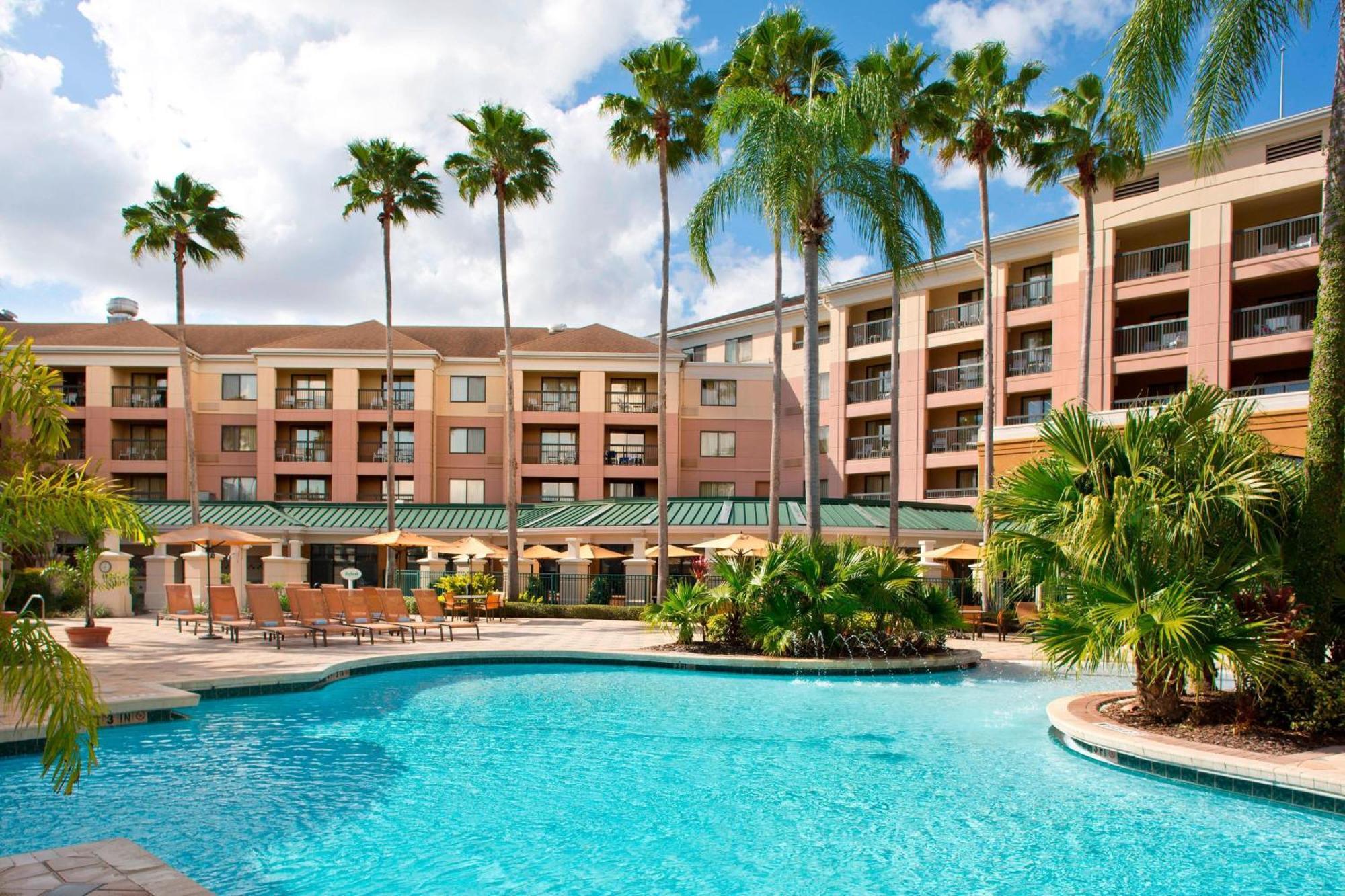 Courtyard By Marriott Orlando Lake Buena Vista In The Marriott Village Exteriör bild